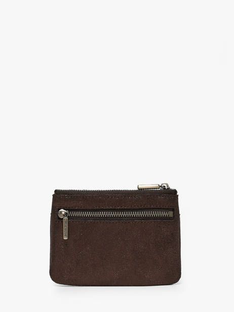 Porte-monnaie Vintage Cuir Mila louise Marron vintage 3853X vue secondaire 3