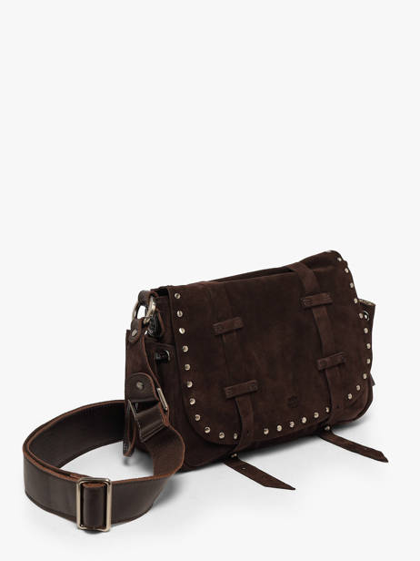 Shoulder Bag Vintage Leather Mila louise Brown vintage 3861DVCC other view 1