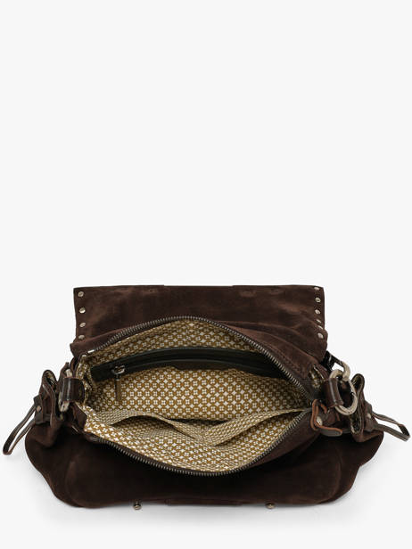 Shoulder Bag Vintage Leather Mila louise Brown vintage 3861DVCC other view 2