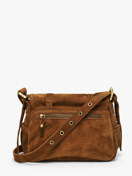 Shoulder Bag Vintage Leather Mila louise Brown vintage 3917V other view 3