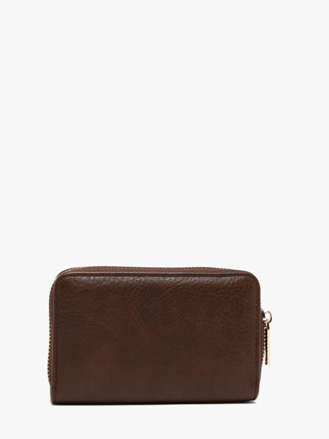 Wallet Lulu castagnette Brown zip EGO26053 other view 2