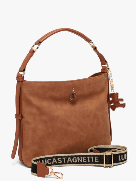 Shoulder Bag Cadenas Lulu castagnette Orange cadenas BATISTE other view 1