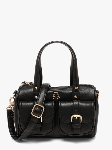 Sac Bandoulière Bride Lulu castagnette Noir bride BADER