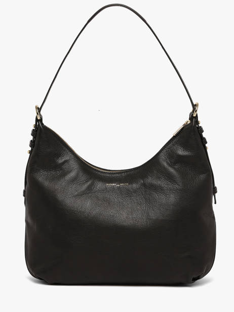 Suede Leather Carrie Shoulder Bag Nathan baume Black vogue 1 other view 4