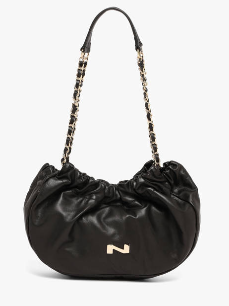 Sac Porté épaule Glamourous Cuir Nathan baume Noir glamourous 1