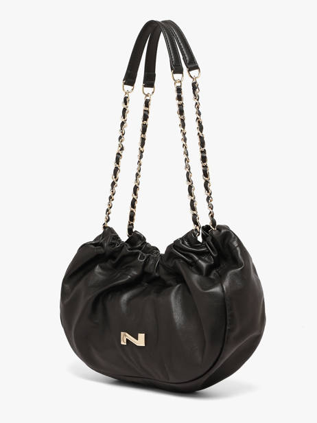 Sac Porté épaule Glamourous Cuir Nathan baume Noir glamourous 1 vue secondaire 1