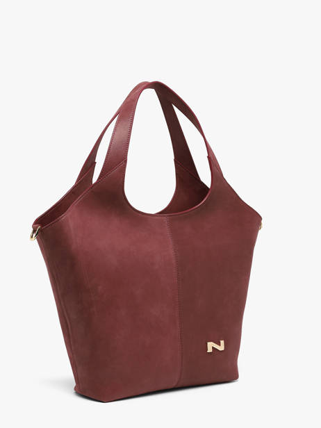 Sac Porté épaule Riverside Cuir Nathan baume Rouge riverside 2NG vue secondaire 1