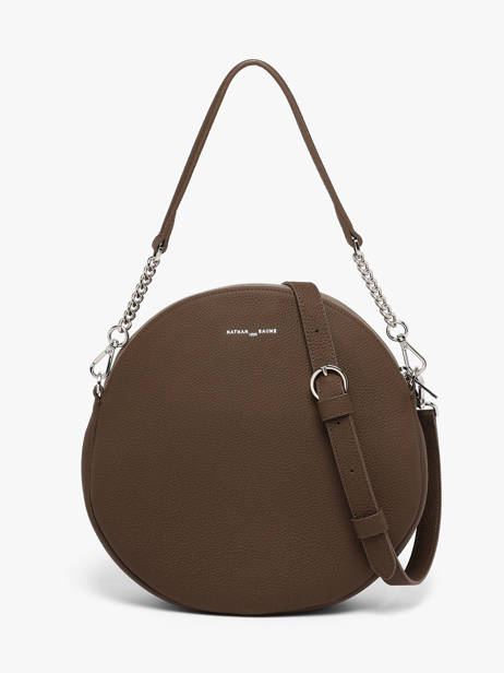 Sac Porté épaule Anna Cuir Nathan baume Marron nathan 9 vue secondaire 4