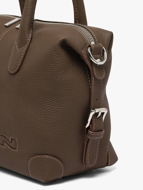 Leather Clark Satchel Nathan baume Brown drive 1 other view 2
