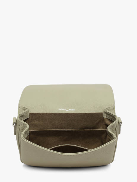 Sac Bandoulière Rotterdam Cuir Nathan baume Vert mondrian 3 vue secondaire 3