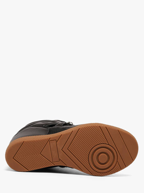 Sneakers Talon Compensé Mavis En Cuir Steve madden Noir women 11005696 vue secondaire 4