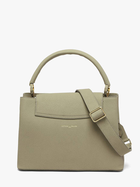 Leather Magnolia Top-handle Bag Nathan baume Green eden 3 other view 4