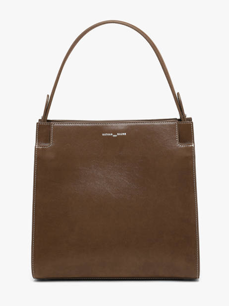 Sac à Main Dynasty Cuir Nathan baume Marron dynasty 4NG vue secondaire 4