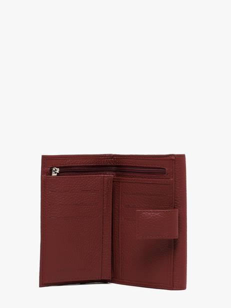 Wallet Original N Leather Nathan baume Red original n 410N other view 1