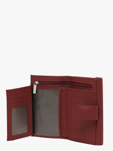 Wallet Original N Leather Nathan baume Red original n 410N other view 2