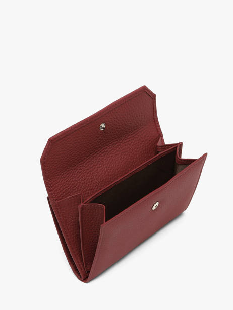 Wallet Original N Leather Nathan baume Red original n 410N other view 3
