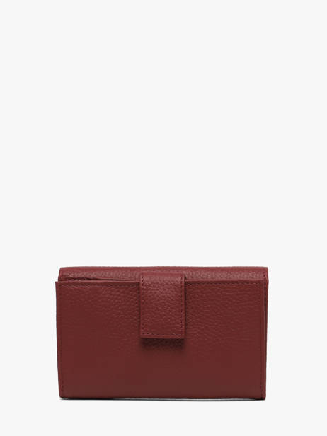 Wallet Original N Leather Nathan baume Red original n 410N other view 4