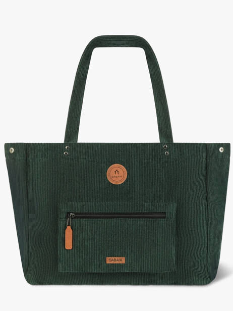 Sac Porté épaule A4 Adventurer Polyester Recyclé Cabaia Vert adventurer TOTEBAGL