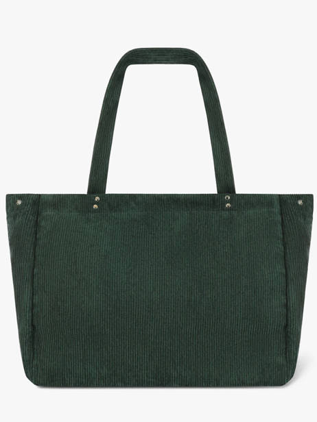 Sac Porté épaule A4 Adventurer Polyester Recyclé Cabaia Vert adventurer TOTEBAGL vue secondaire 3