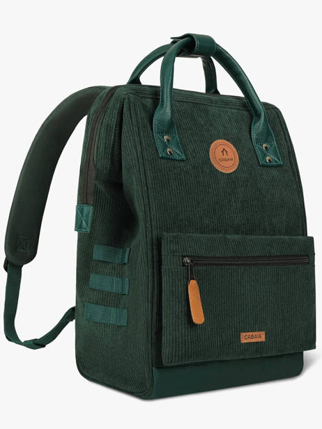 Adventurer Medium - Sac à Dos Cabaia Vert adventurer BAGS vue secondaire 3