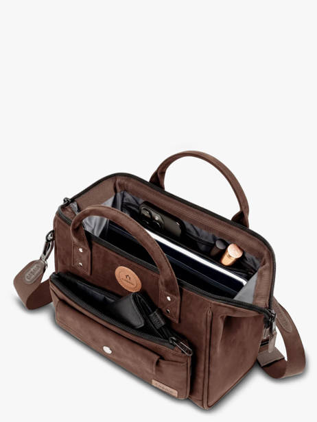 Sac Bandoulière Crossbody M Cabaia Marron crossbody M vue secondaire 2