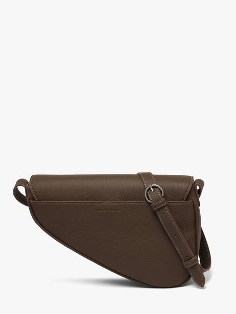 Sac Bandoulière Sunny Cuir Nathan baume Marron n city 6 vue secondaire 5