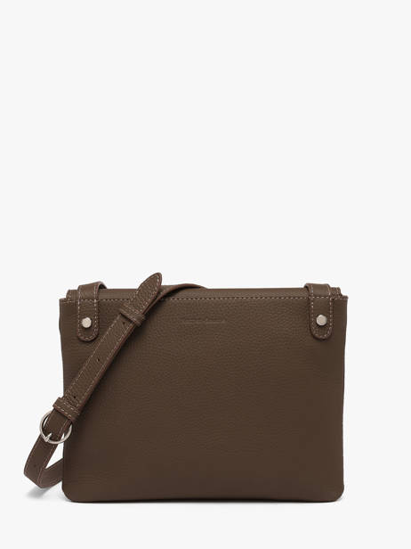 Sac Bandoulière Brugge Cuir Nathan baume Marron n city 2 vue secondaire 4