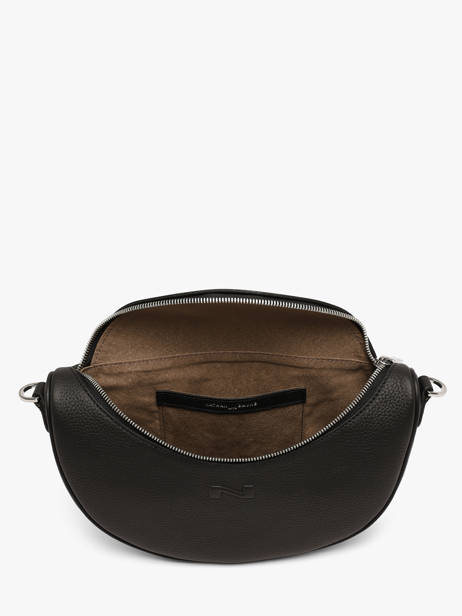 Sac Bandoulière Brasil Cuir Nathan baume Noir brasil 3 vue secondaire 3