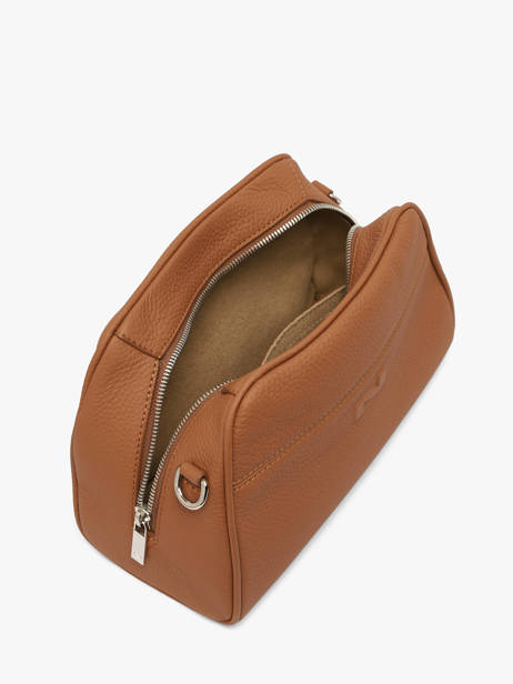 Sac Bandoulière Brenda Cuir Nathan baume Marron state 2 vue secondaire 3