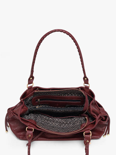Sac Porté épaule Bride Lulu castagnette Rouge bride ALEXANE vue secondaire 2