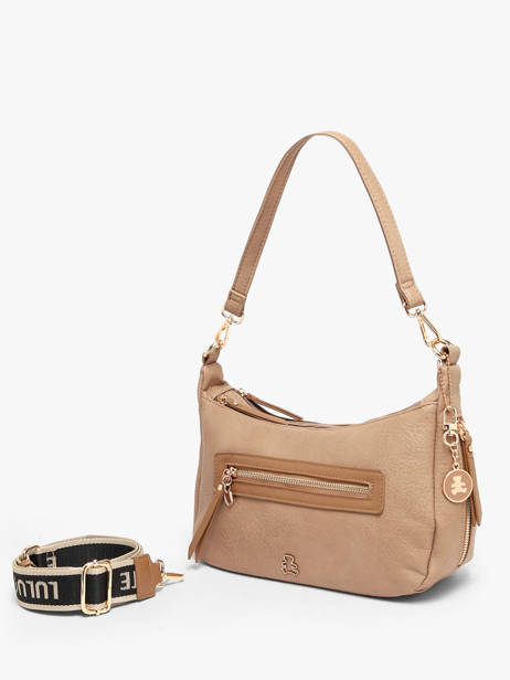 Sac Porté épaule Zip Lulu castagnette Beige zip BARRY vue secondaire 1