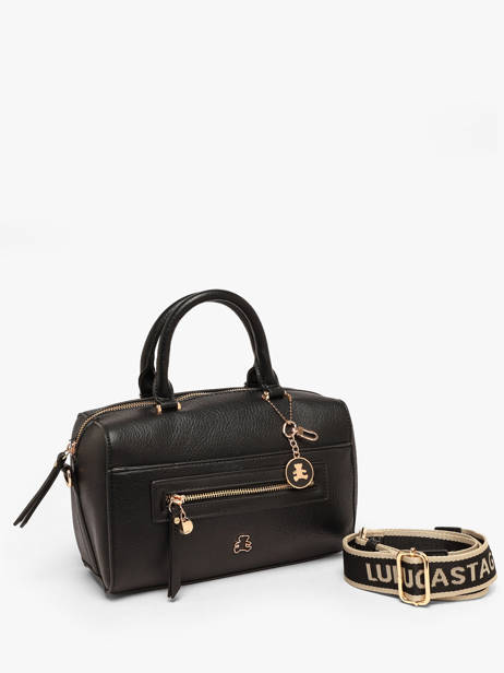 Sac Porté Main Zip Lulu castagnette Noir zip BARKA vue secondaire 1