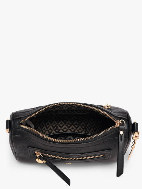 Sac Bandoulière Zip Lulu castagnette Noir zip BARNABE vue secondaire 2
