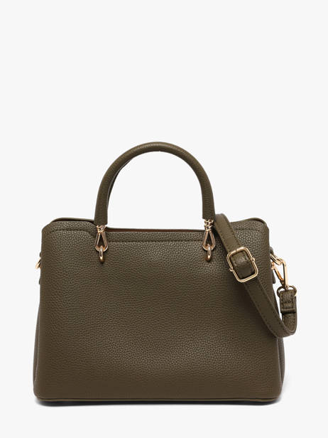 Sac Bandoulière Grained Flora & co Vert grained H6931 vue secondaire 3
