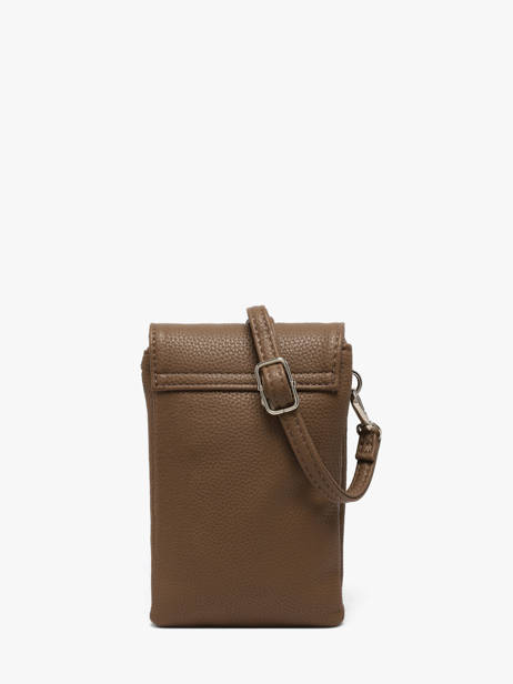 Sac Bandoulière Grained Flora & co Beige grained F3609 vue secondaire 3