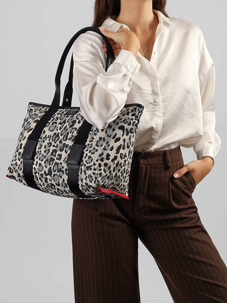Cabas Mistral Lancel Marron mistral A14236 vue secondaire 1