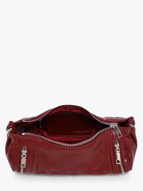 Sac Porté épaule Half Logo Desigual Rouge half logo 26WAXPA2 vue secondaire 3