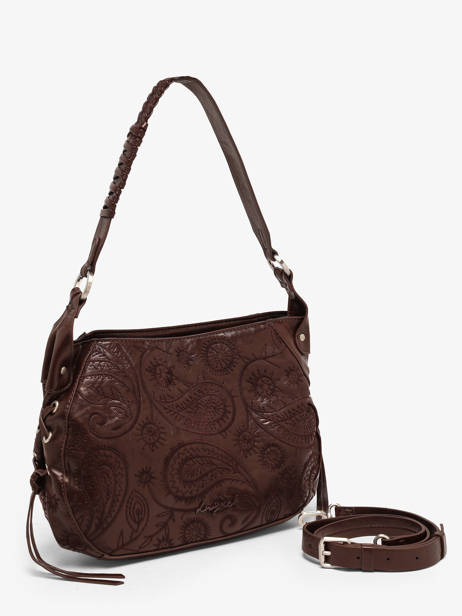 Sac Porté épaule Sirocco Desigual Marron sirocco 26WAXP60 vue secondaire 2