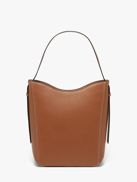 Medium Leather Céleste Hobo Bag Le tanneur Brown celeste TLES1410 other view 5