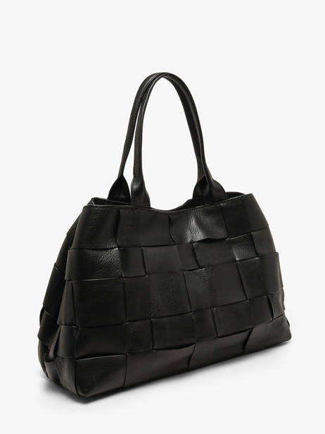 Sac Porté épaule Heritage Cuir Biba Noir heritage WAN7L vue secondaire 1