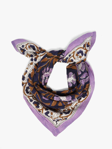 Petit Foulard N°115 50x50 Byzantine Noir foulard 115