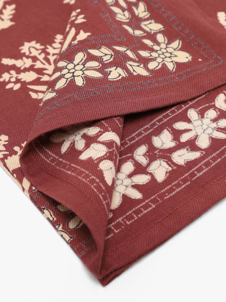 Petit Foulard Galati 50x50 Byzantine Rouge foulard GAL vue secondaire 2