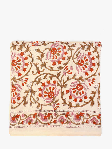 Grand Foulard Alexane 50x50 Byzantine Rouge foulard ALE vue secondaire 1