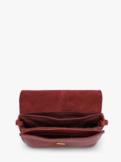 Sac Bandoulière Heritage Cuir Biba Marron heritage HAH1L vue secondaire 2