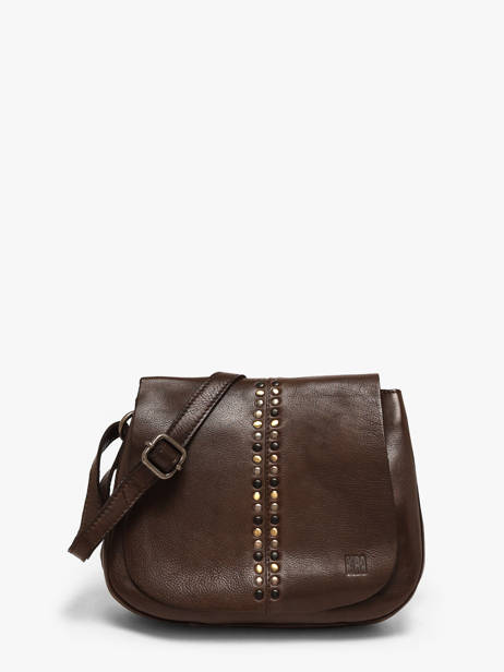 Sac Bandoulière Heritage Cuir Biba Marron heritage HAK2L