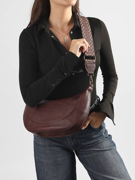 Sac Bandoulière Sangle Mandoline Rouge sangle MD041 vue secondaire 1