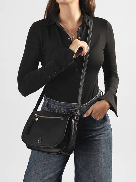 Shoulder Bag Zip Lulu castagnette Black zip 3 other view 1