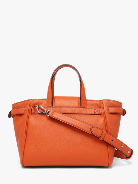 Sac Carryal S Thea Cuir Lancel Orange thea A14221 vue secondaire 4