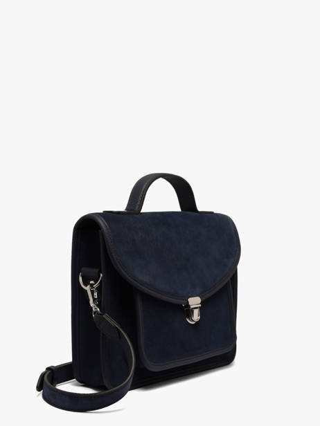 Sac Bandoulière La Suite Cuir Paul marius Bleu la suite GEORGSUI vue secondaire 1
