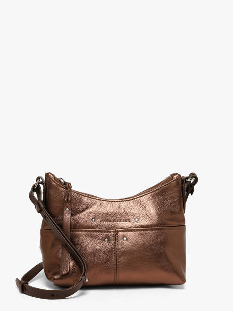 Sac Bandoulière Vintage Cuir Paul marius Marron vintage LOUSTIC